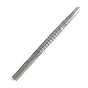 Grattoir osseux dentaire manuel de haute qualité en acier inoxydable allemand, droit et courbé, instrument de récolte osseuse pour implants, usage buccal - Product Image 2