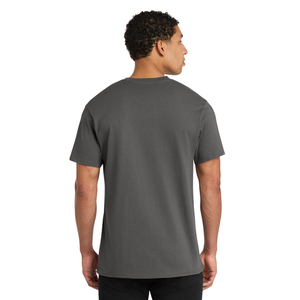 Camiseta Casual de Manga Corta con Cuello en V para Hombre, 100% Algodón, Ligera, Entrega Rápida, Impresión Personalizada, Servicio OEM, Superventas - Product Image 4