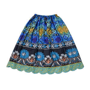 Faldas Bordadas de Alta Calidad para Mujer, Ropa de Moda, Cómodas Faldas Hawaianas de Algodón con Bordado Estilo Isleño - Product Image 4