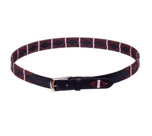 Custom Men's Sport <b>Belt</b> New Polo Design with Embroidered Emboss Detailing Leisure Leisure Alloy for Buckle High Quality Leather - Product Image 2