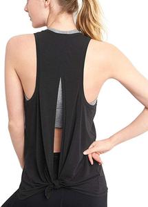 Women's Fitness Yoga Vest Seamless Front Logo Quick-Drying Breathable Sleeveless Sports <b>Blouse</b> Thin Top - Product Image 6