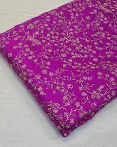 Tissu en Chiffon Brodé Malty Dobby 100% Polyester Respirant Écologique pour Mariage, Couleurs Personnalisées, Fournisseur Textile Export - Product Image 3