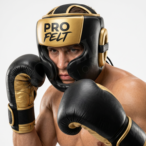 Protector de Cabeza de Boxeo Personalizado con Nombre de Marca Propia, Protección Facial Completa, Equipo de Seguridad para Entrenamiento de MMA y Sparring, Almohadillas Resistentes para la Cabeza - Product Image 3