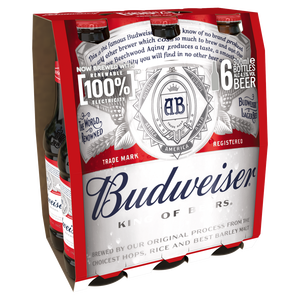 Bière Budweiser Lager 24 bouteilles, bière américaine importée de qualité supérieure pour la distribution en gros, les événements, les restaurants - Product Image 6