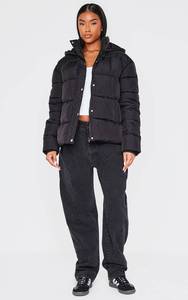 Chaqueta Acolchada con Capucha para Mujer, de Tela de Primera Calidad, con Cierre de Cremallera, Proveedor Mayorista de Chaquetas de Invierno - Product Image 5