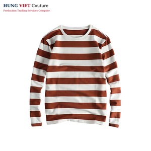 T-shirt surdimensionné en coton à manches longues 160gsm Fashion Style - Product Image 1