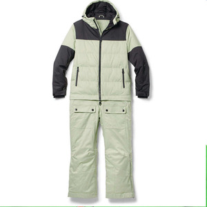 Custom men's One Piece Ski Suit <b>Waterproof</b> Insulated Hooded Snowboard <b>Snowsuit</b> Winter Jumpsuit - Product Image 1