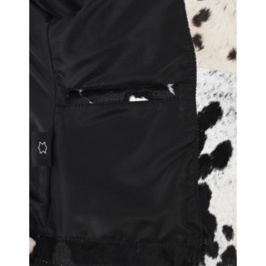 Custom <b>Smart</b> Range BRANDO <b>Women</b>’s Premium Hair On Hide Cowhide Leather <b>Jacket</b> Ladies Biker Moto Punk Style <b>Jacket</b> Bulk Wholesale - Product Image 4