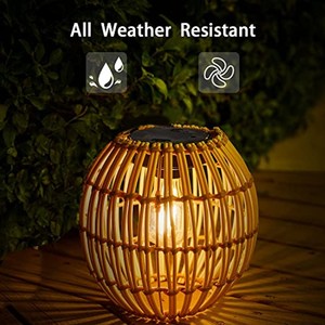 Handcrafted <b>Bamboo</b> Eco-Friendly Cylindrical <b>Lantern</b> | Sustainable Jute Binding Wholesale - Product Image 5
