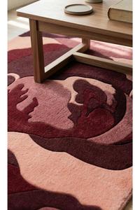 High Quality Geometric Pattern Hand Tufted Woolen Carpet High Density 80 Knots Anti-Slip <b>Thick</b> Pile Luxury Rug for Villa - Product Image 6