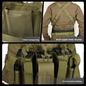 เสื้อกั๊กสำหรับล่าสัตว์ยอดนิยมสำหรับผู้ชาย ใช้สำหรับกิจกรรมกลางแจ้ง ผลิตจากผ้าที่ยั่งยืน พร้อมโลโก้สั่งทำได้ - Product Image 4