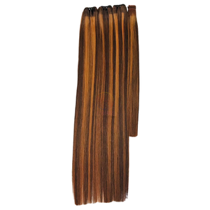 มัดผมตรงและที่ปิดผมตรงกระดูกสีเปียโนทำวิกผมตรงจากเวียดนาม - Product Image 3