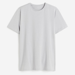 Camiseta de Algodón 100% para Hombre, Lisa, Bordada, de Alta Calidad, Camisas de Poliéster para Hombre, Cuello Alto Personalizado, OEM, Anti - Product Image 3