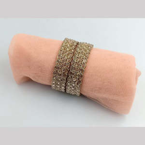 Elegant & Luxurious <b>Gold</b> Plated Crystal Stone Bracelets & <b>Bangles</b> <b>Set</b> Premium Jewelry Collection Jewelemarket 2.4 - Product Image 1