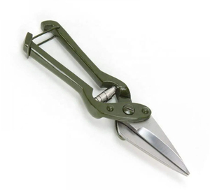 Ciseaux à laine en acier inoxydable, outil de tonte manuel avec poignée ergonomique pour usage professionnel en élevage - Product Image 4