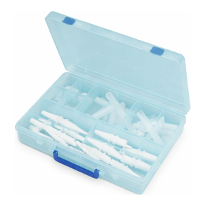 Juego de 68 Conectores de Tubo de PP, Tipos T/Y/L/Rectos, para Líneas de Vacío - Product Image 1