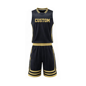 Camiseta de Baloncesto Personalizable de Talla Grande, Estilo Americano, con Número y Logotipo, 100% Poliéster, Transpirable y de Secado Rápido, en Oferta - Product Image 1