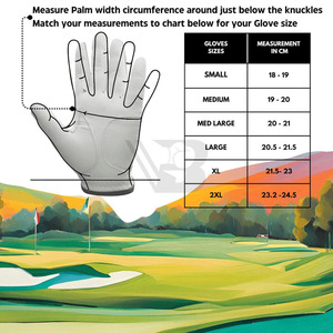 Gants de golf confortables 2026 en cuir de mouton Cabretta, pour droitier et gaucher, toutes saisons, ajustement parfait, petit prix - Product Image 5