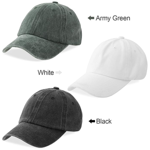 Unisex 6-Panel <b>Baseball</b> <b>Cap</b> Adjustable Fit Solid Color Cotton Hat Red White <b>Black</b> Casual Wear for Adults - Product Image 4