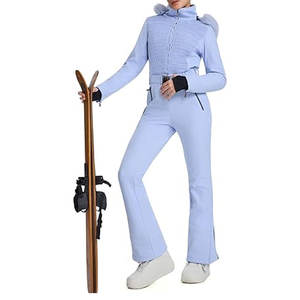 Traje de Esquí de Una Pieza para Mujer, Impermeable, Aislado, Traje de Snowboard de Invierno, Ajustado, Mono de Nieve, Chaqueta de Esquí Térmica - Product Image 6