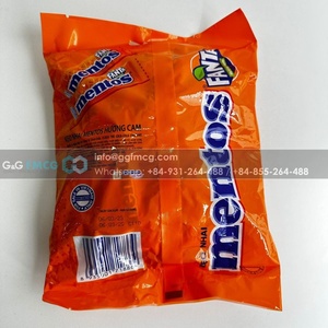 Mentos Fanta หมากฝรั่งขนาดเล็ก24ม้วนใส่ลูกอมรสลูกอม - Product Image 2