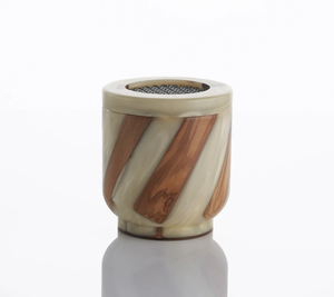 Unique 2027 Mubkhar Mother Pearl Inlay Arabic Religious Middle East Bakhoor Burner Set Scented MDF Board Ramadan Mubarak <b>Home</b> - Product Image 2