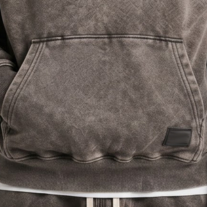 Servicio OEM, Conjuntos Deportivos para Hombre, Estampados, Casuales, de Invierno, Tallas Grandes, Venta al Por Mayor, Último Diseño, 2 Piezas, Lavado Ácido - Product Image 5