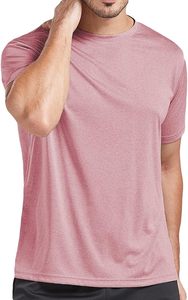 Camiseta Deportiva de Secado Rápido, Anti-Pilling, Poliéster/Algodón 180g, Corte Ajustado, Manga Corta - Product Image 4