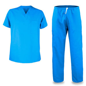 Nouvelle livraison rapide – Uniforme médical pour homme en velours côtelé de coton, personnalisable, de haute qualité, anti-plis, coupe ajustée, confortable, style jogger - Product Image 4
