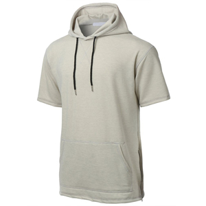 <b>Boys</b> AthleticMens Premium Cotton Fleece Zipper-<b>Up</b> Pocket Breathable Hoodie Sweatshirt Summer Clothing Wholesale OEM ODM Supplier - Product Image 2