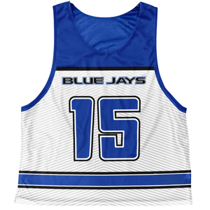 Custom Sublimation Reversible Lacrosse Pinnies Men <b>Mesh</b> Breathable Team Practice Jersey Training Scrimmage Vest Tank <b>Top</b> Blank - Product Image 3