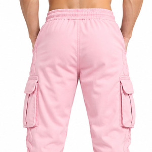 Joggers cargo pour hommes 100 % coton, streetwear, pantalons urbains, fabricant de vêtements personnalisés, fournisseur en gros, marque privée, OEM - Product Image 6