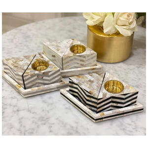 Juego de quemadores de incienso para aromatizar el hogar, disponible a precio de exportación desde India, el más demandado, elegante con incrustaciones de nácar. - Product Image 1