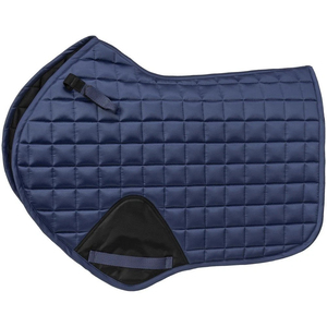 Soft breathable English saddle <b>pad</b> constructed with durable quilted layers ensuring <b>cooling</b> airflow consistent saddle <b>pad</b> - Product Image 3