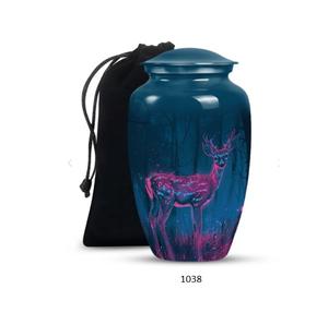 โกศบรรจุอัฐิคุณภาพดีที่สุดสำหรับผู้ใหญ่ชายหญิง - รับน้ำหนักได้ 200 ปอนด์ โกศตกแต่งสำหรับผู้ชาย โกศสำหรับพิธีศพสำหรับคุณพ่อ โกศสำหรับอัฐิของผู้ชาย - Product Image 2