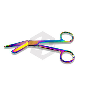 Tijeras para Vendajes Lister, para Técnicos de Emergencias Médicas, Paramédicos, Socorristas, Médicos, Enfermeras y Estudiantes, 3.5 y 4.5 Pulgadas, Instrumentos Médicos - Product Image 2