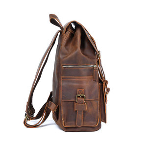 Última Llegada, Temporada de Invierno 2026, Mochilas de Cuero Genuino de Color Sólido, Precio Competitivo, Más Vendidas - Product Image 3
