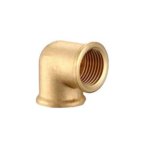 Codo de latón sanitario personalizado de diseño de lujo moderno 1/8 \ "-4 accesorios de tubería de rosca hembra forjados - Product Image 1