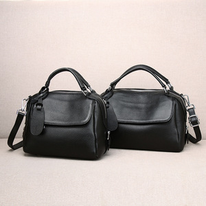 Custom Logo Cowhide Handbags for Ladies <b>Soft</b> <b>Leather</b> Fashion Shoulder <b>Bags</b> Wholesale Genuine <b>Leather</b> Women's Crossbody <b>Bags</b> - Product Image 2