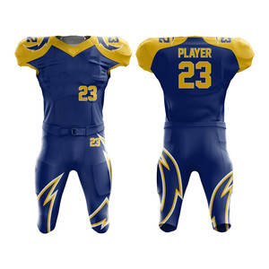 Fait sur mesure OEM nouveau design vente en gros 2024 uniforme de football américain séchage rapide respirant confortable avec logo et taille personnalisés - Product Image 1