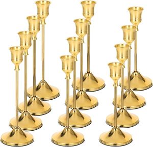 Support de bougie en fonte avec finition antique pour la décoration intérieure, le salon, la table à manger et les décorations de fêtes, idéal pour l'étiquetage privé. - Product Image 3