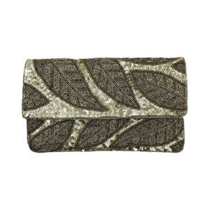 Qualité supérieure été Floral perlé femmes pochette sac à main à la mode dame concepteur cristal pierre broderie artisanale - Product Image 1