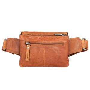 Riñonera de Moda, Bolsa de Cintura de Cuero con Cierre de Cremallera, Impermeable, 100% Cuero Vacuno Genuino - Product Image 2
