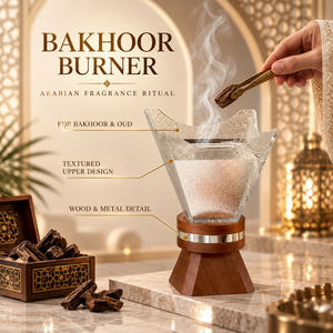 Pearl Acrylic Bakhoor Burner | Stainless Steel Mother of Pearl Incense Holder Arabic Islamic Oud Burner Luxury <b>Home</b> <b>Decor</b> Gift - Product Image 5