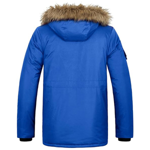Hot Selling Men's Winter <b>Parka</b> <b>Jacket</b> Wholesale Customized Size and Fabric Multi Pockets <b>Waterproof</b> Breathable Winter Men Wear - Product Image 3