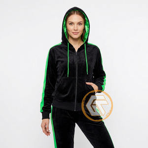 Chándal Deportivo Personalizado de Algodón y Felpa con Bordado de Alpha Kapa, para Mujer, Talla Grande, Transpirable, para Invierno - Product Image 3