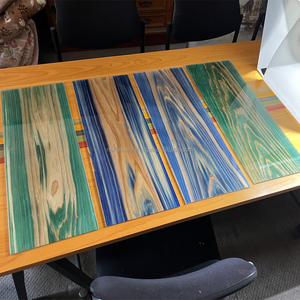 IRODORITAI <b>ACRYLIC</b> Translucent Dyed Wood Veneer <b>Acrylic</b> Panel Modern Backlit Interior Decoration Easy Japan Made Custom Colors - Product Image 3