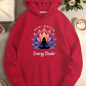 REIKI MASTER Energy Dealer sweats à capuche décontractés pour femmes - Product Image 3