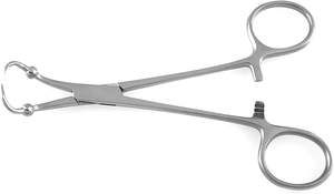 Pinzas para Toallas Backhaus, Manuales, de Acero Inoxidable, Uso Dental Profesional, Diseño Ergonómico de Bola y Encaje, Tamaño Personalizable - Product Image 2