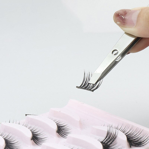 Eyebrow Tweezer Professional Stainless Steel Slant Tip Eyes Tweezer Clip For Face Hair Removal Make Up Tools - Product Image 5